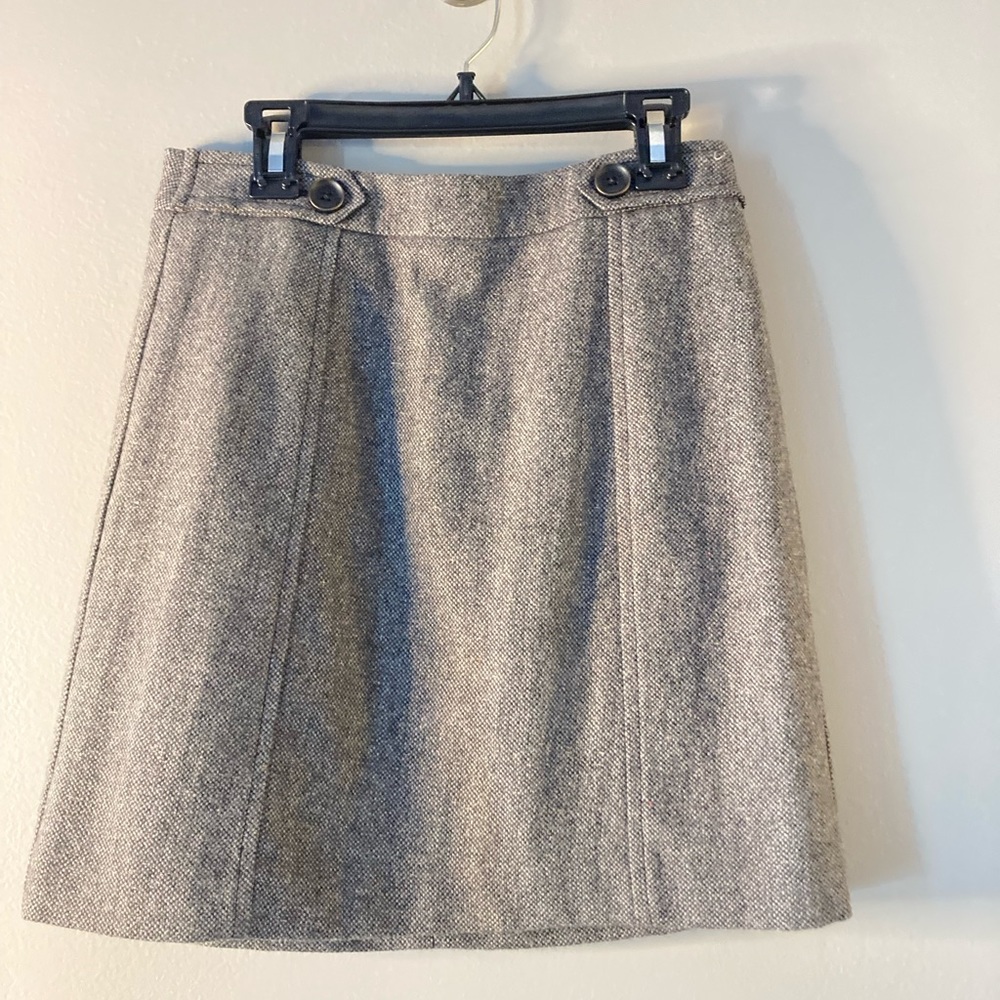 NWOT Ann Taylor Loft Petites
 Wool Skirt 0P 
Sexy Career Cozy Warm Office